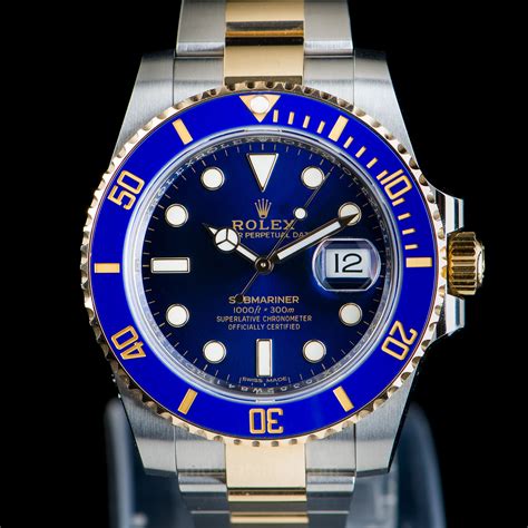 rolex submariner two tone 116613lb